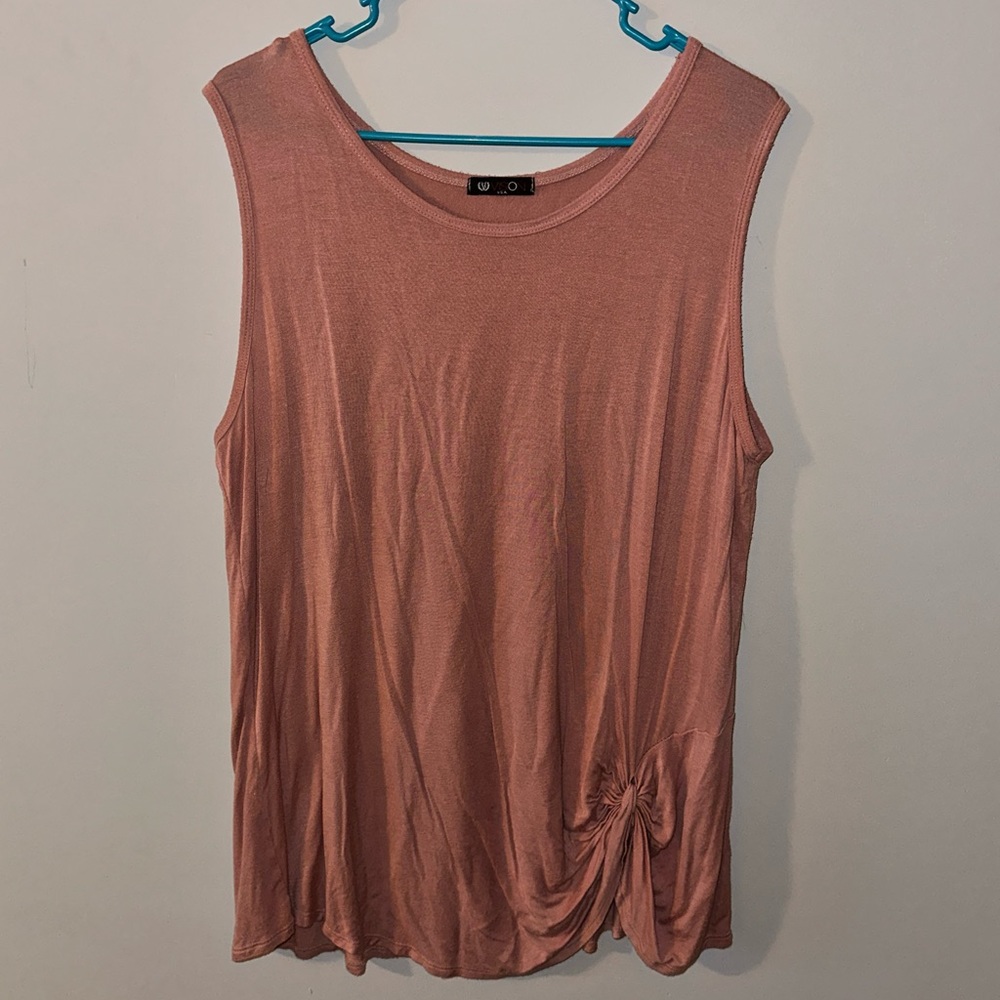 Peach tank top